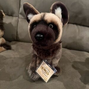 Webkinz signature African wild dog with sealed code